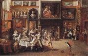 Supper at the House of Burgomaster Rockox Frans Francken II